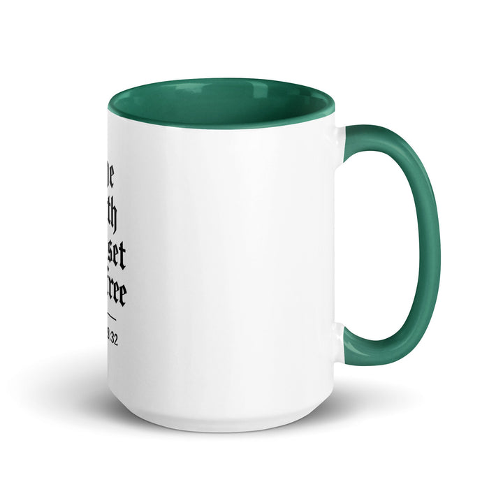 The truth will set you free Mug - Faith Scripture Gift | Gifts Of Words
