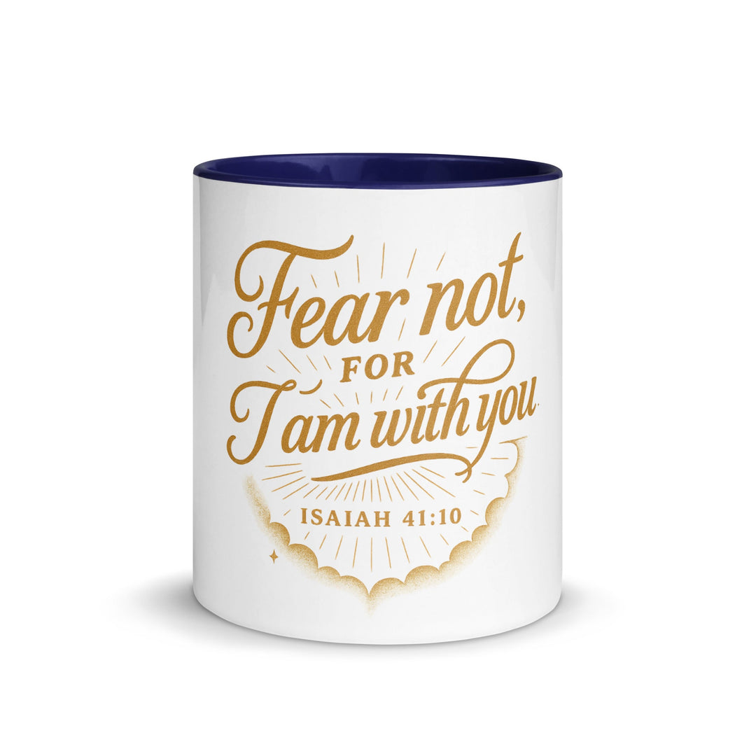 Fear not for I am withyou mug - Faith Scripture Gift | Gifts Of Words