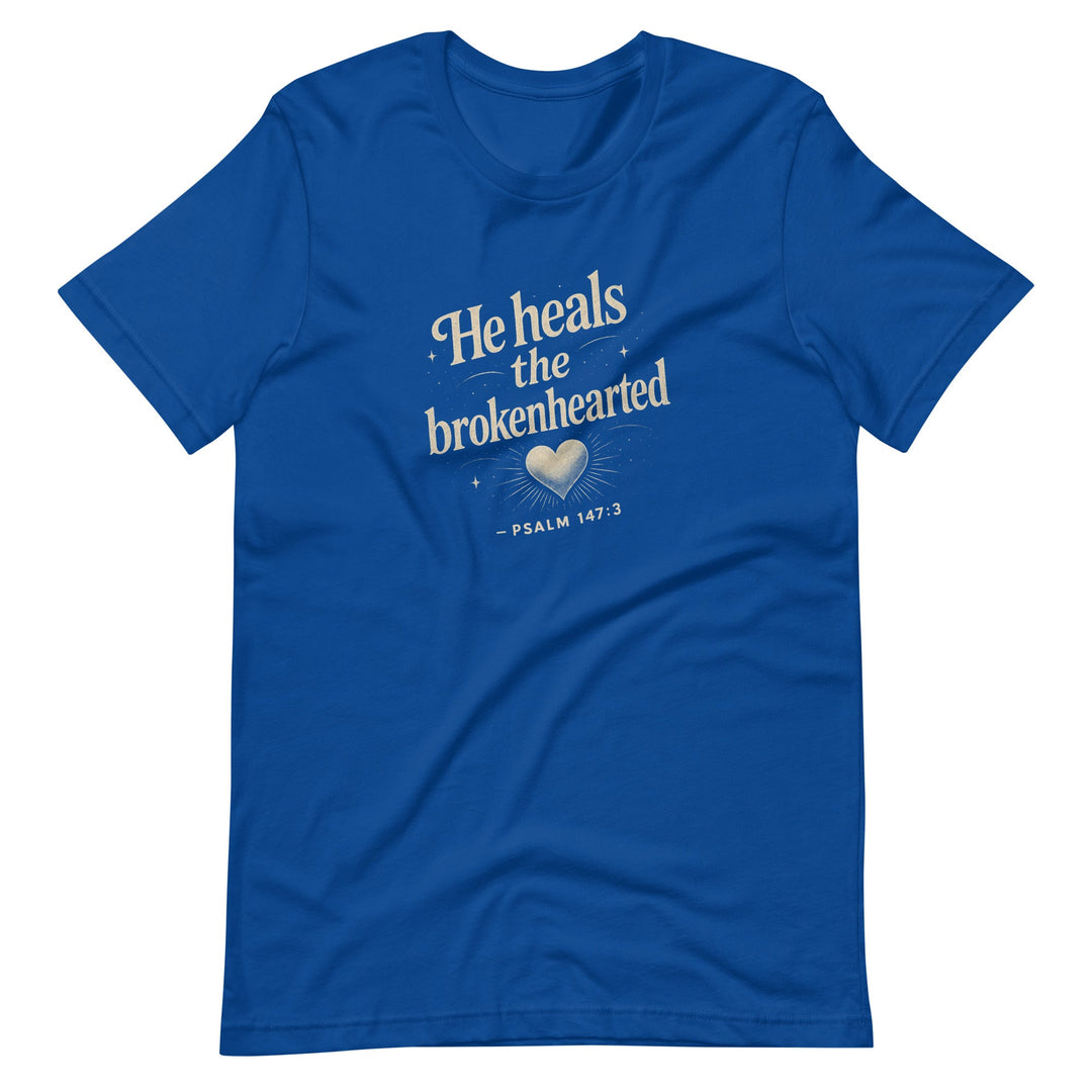 He Heals T-Shirt - Faith Scripture Gift | Gifts Of Words