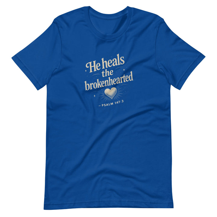 He Heals T-Shirt - Faith Scripture Gift | Gifts Of Words