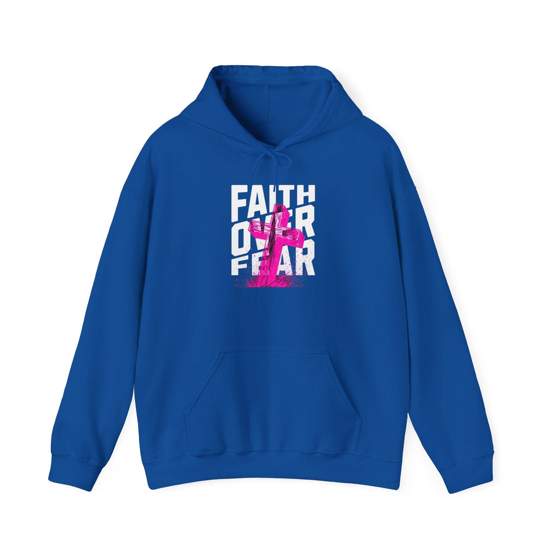 Faith Over Fear Hoodie - Premium Christian Streetwear Apparel - Faith Scripture Gift | Gifts Of Words