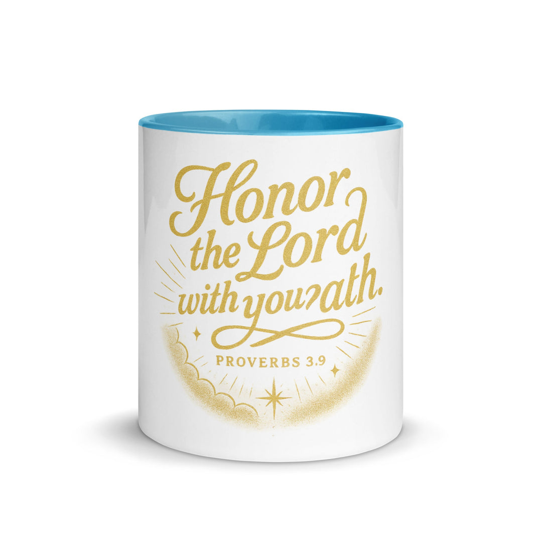 Honor the Lord with you? ath. mug - Faith Scripture Gift | Gifts Of Words