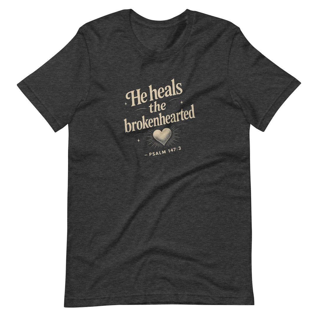 He Heals T-Shirt - Faith Scripture Gift | Gifts Of Words