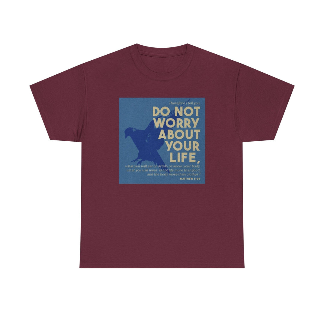 Heavy Cotton Graphic Tee - Premium Oversized Streetwear - Faith Scripture Gift | Gifts Of Words