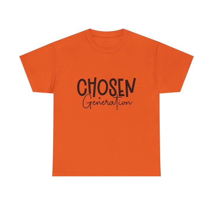 Chosen Generation Unisex Heavy Cotton Tee - Faith Scripture Gift | Gifts Of Words