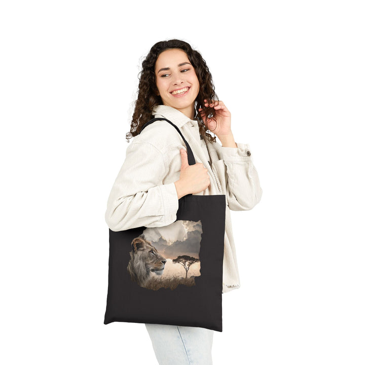 Reusable Cotton Canvas Tote Bag 15x16, Heavy-Duty Fabric, Long Handles, Eco-Friendly - Faith Scripture Gift | Gifts Of Words