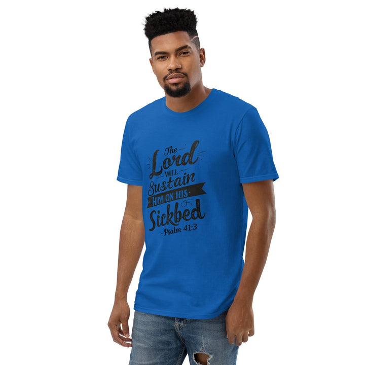 The Lord Will Sustain T-Shirt - Faith Scripture Gift | Gifts Of Words