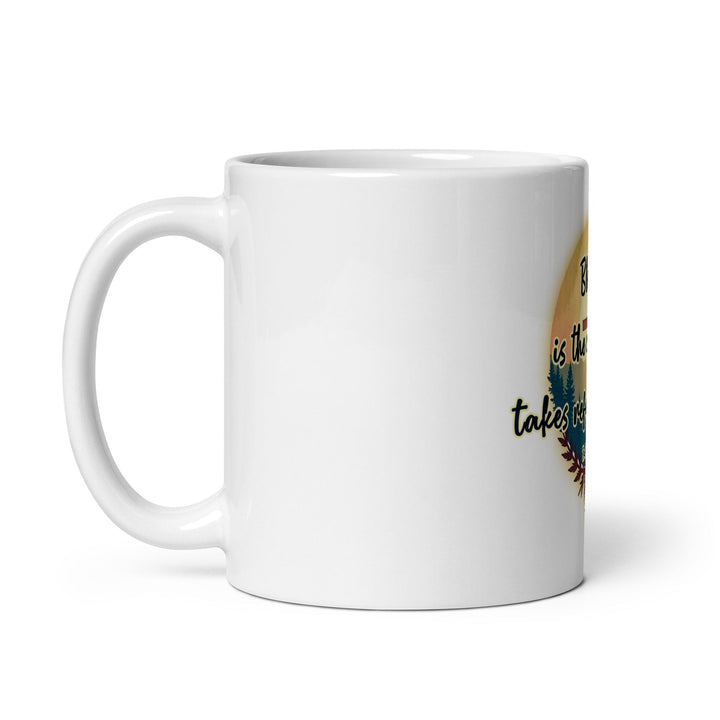 Blessed is the one who takes refuge Mug - Faith Scripture Gift | Gifts Of Words