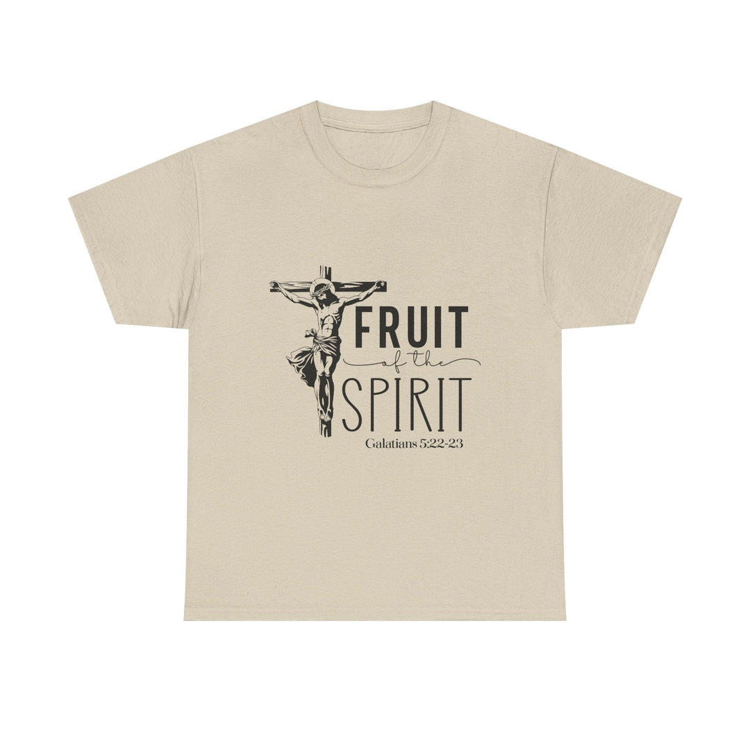 Fruit of the Spirit Galatians 5 22-23-01 Unisex Heavy Cotton Tee - Faith Scripture Gift | Gifts Of Words