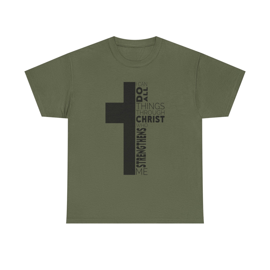 Inspirational Christian T-Shirt - Premium Faith-Based Graphic Tee - Faith Scripture Gift | Gifts Of Words