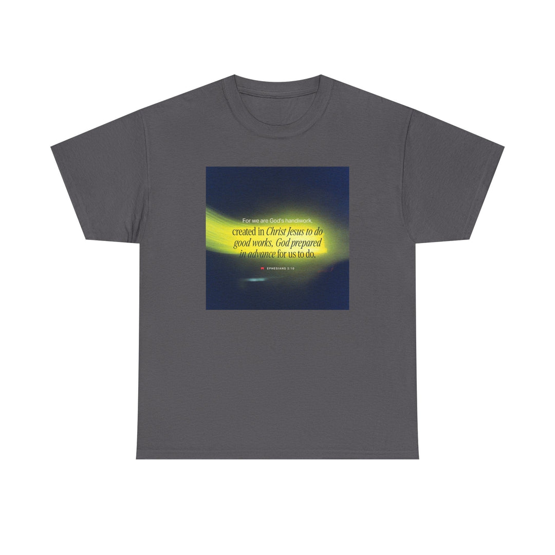 God's Handiwork Heavy Cotton Tee - Premium Religious Apparel - Faith Scripture Gift | Gifts Of Words