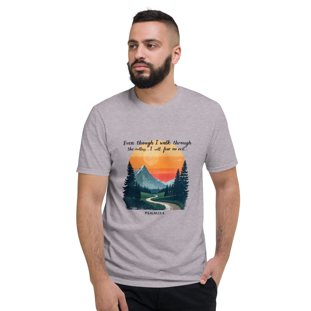 Even Though I Walk T-Shirt - Faith Scripture Gift | Gifts Of Words