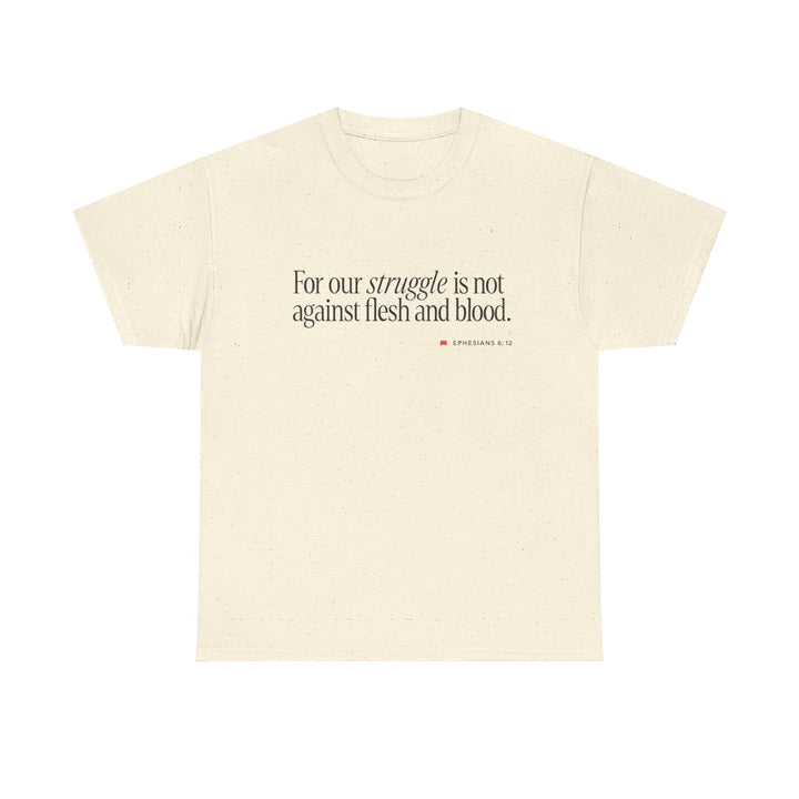 Heavy Cotton Tee – Durable Premium Fit Everyday Basic - Faith Scripture Gift | Gifts Of Words