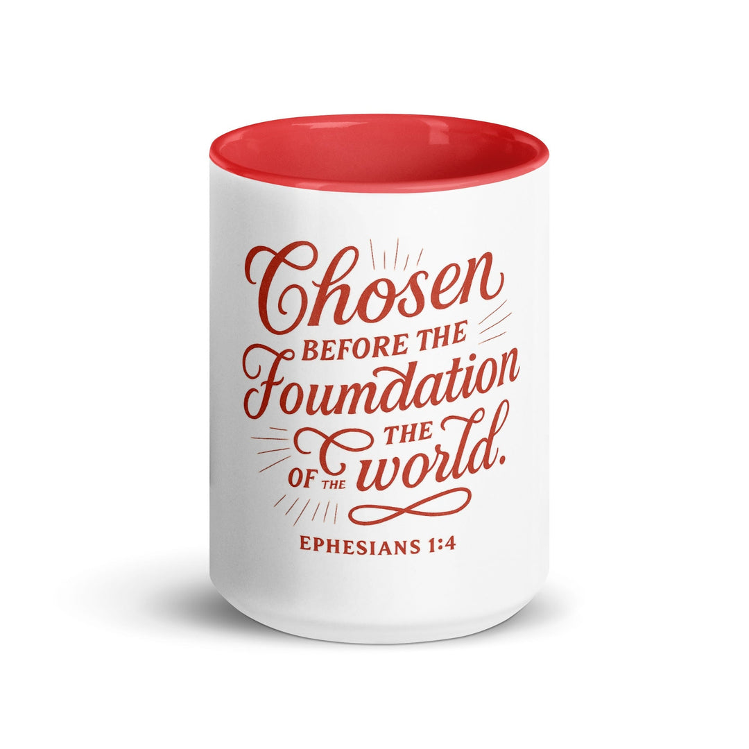 Chosen before the foundation of world Ephesians 1:4 - Faith Scripture Gift | Gifts Of Words