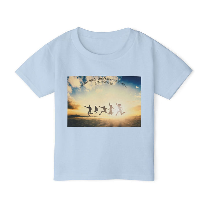 Let the little children come to me | Cotton™ Toddler T-shirt - Faith Scripture Gift | Gifts Of Words
