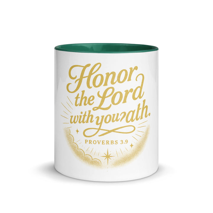 Honor the Lord with you? ath. mug - Faith Scripture Gift | Gifts Of Words