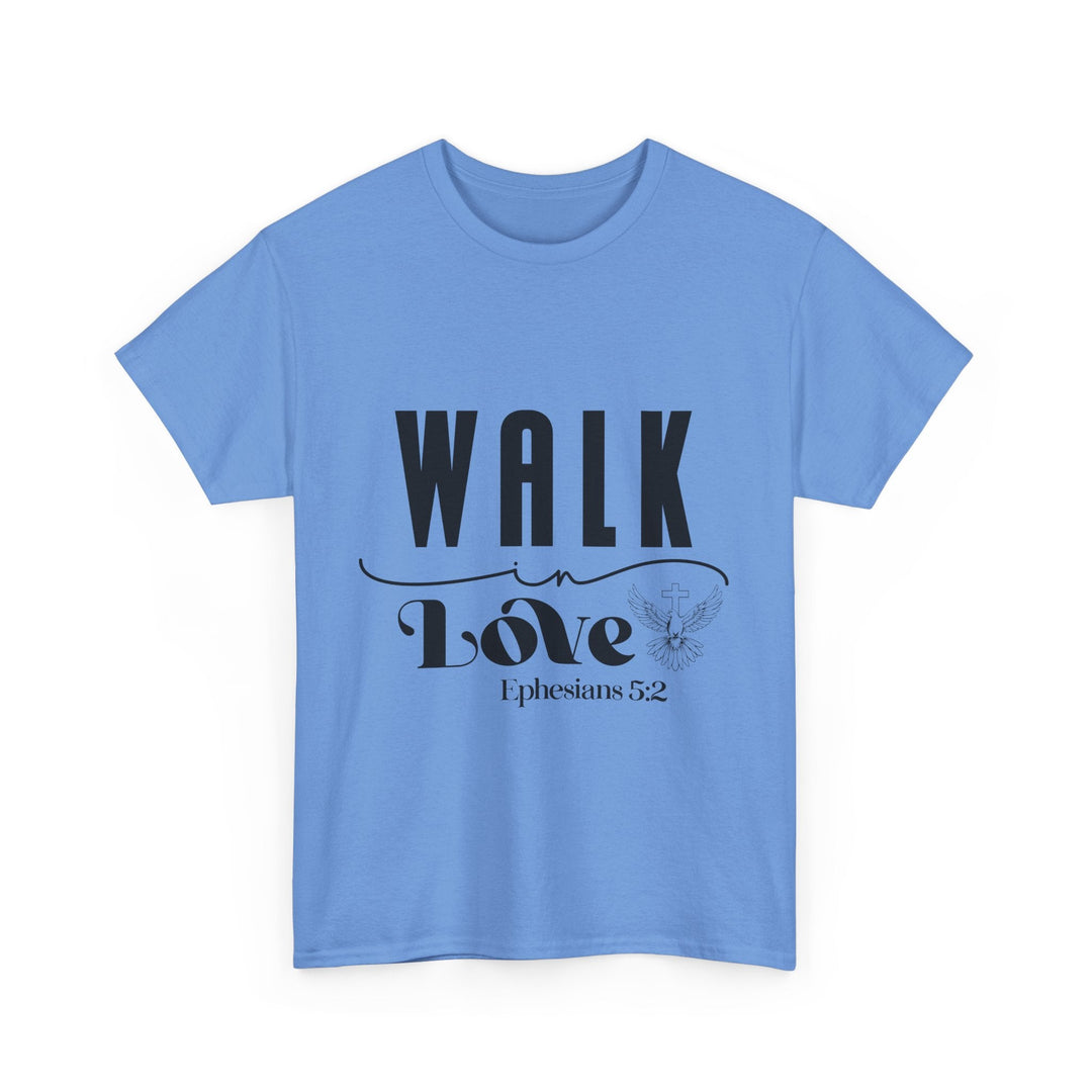 Walk in Love Ephesians 5 2-01 Unisex Heavy Cotton Tee - Faith Scripture Gift | Gifts Of Words