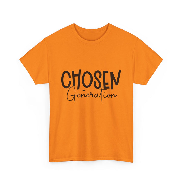 Chosen Generation Unisex Heavy Cotton Tee - Faith Scripture Gift | Gifts Of Words