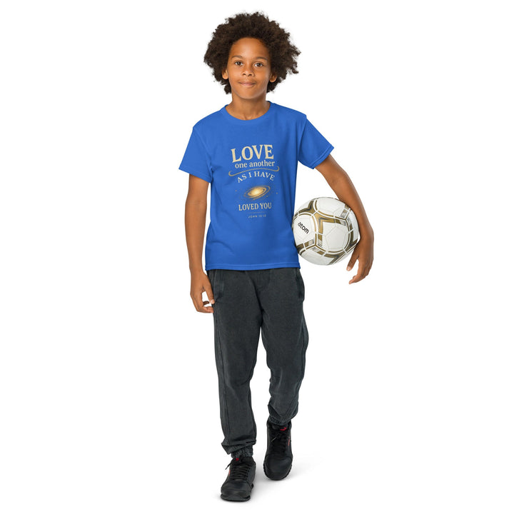 Love One Another Youth t-shirt - Faith Scripture Gift | Gifts Of Words