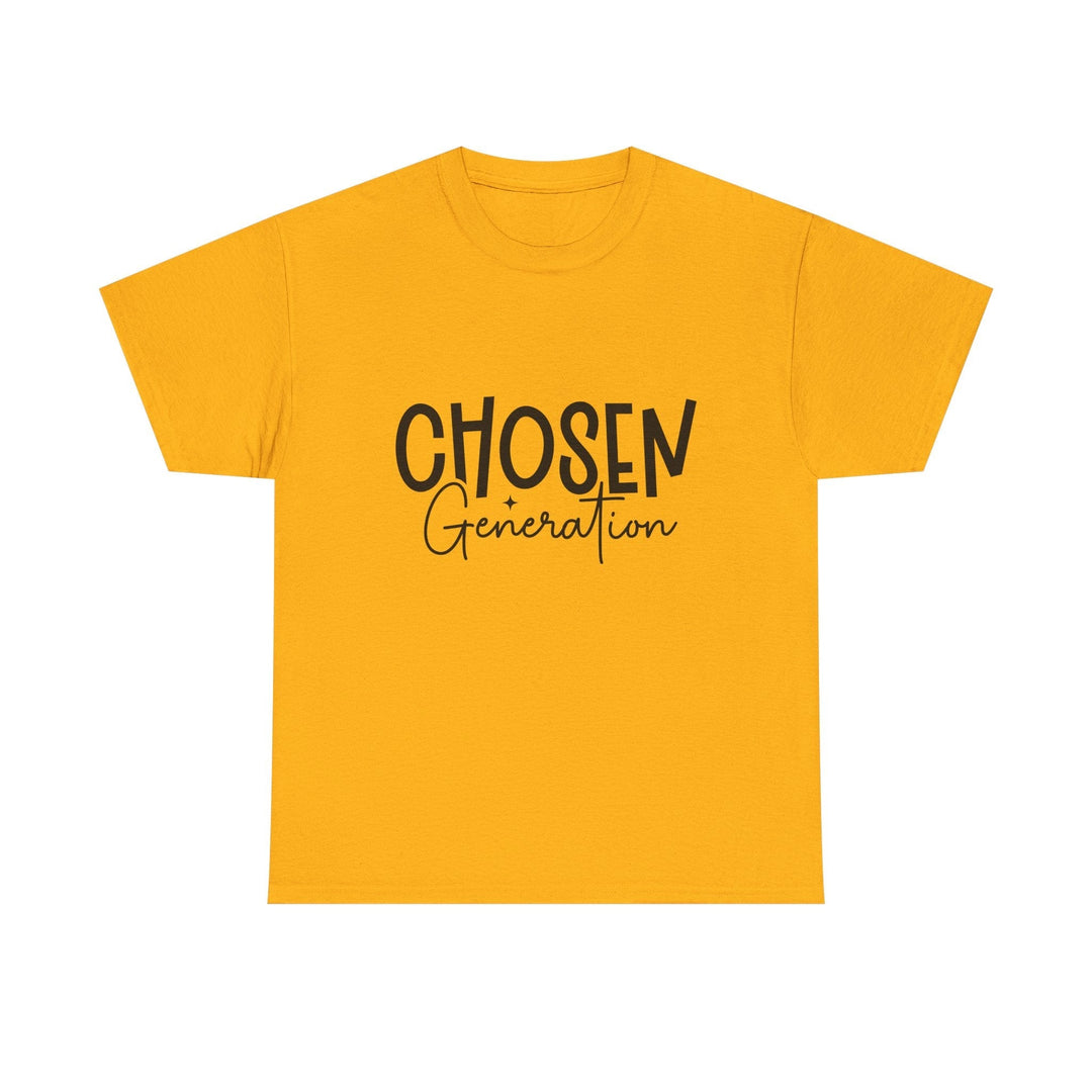 Chosen Generation Unisex Heavy Cotton Tee - Faith Scripture Gift | Gifts Of Words