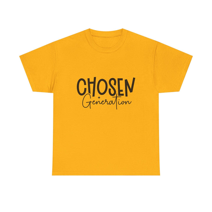 Chosen Generation Unisex Heavy Cotton Tee - Faith Scripture Gift | Gifts Of Words